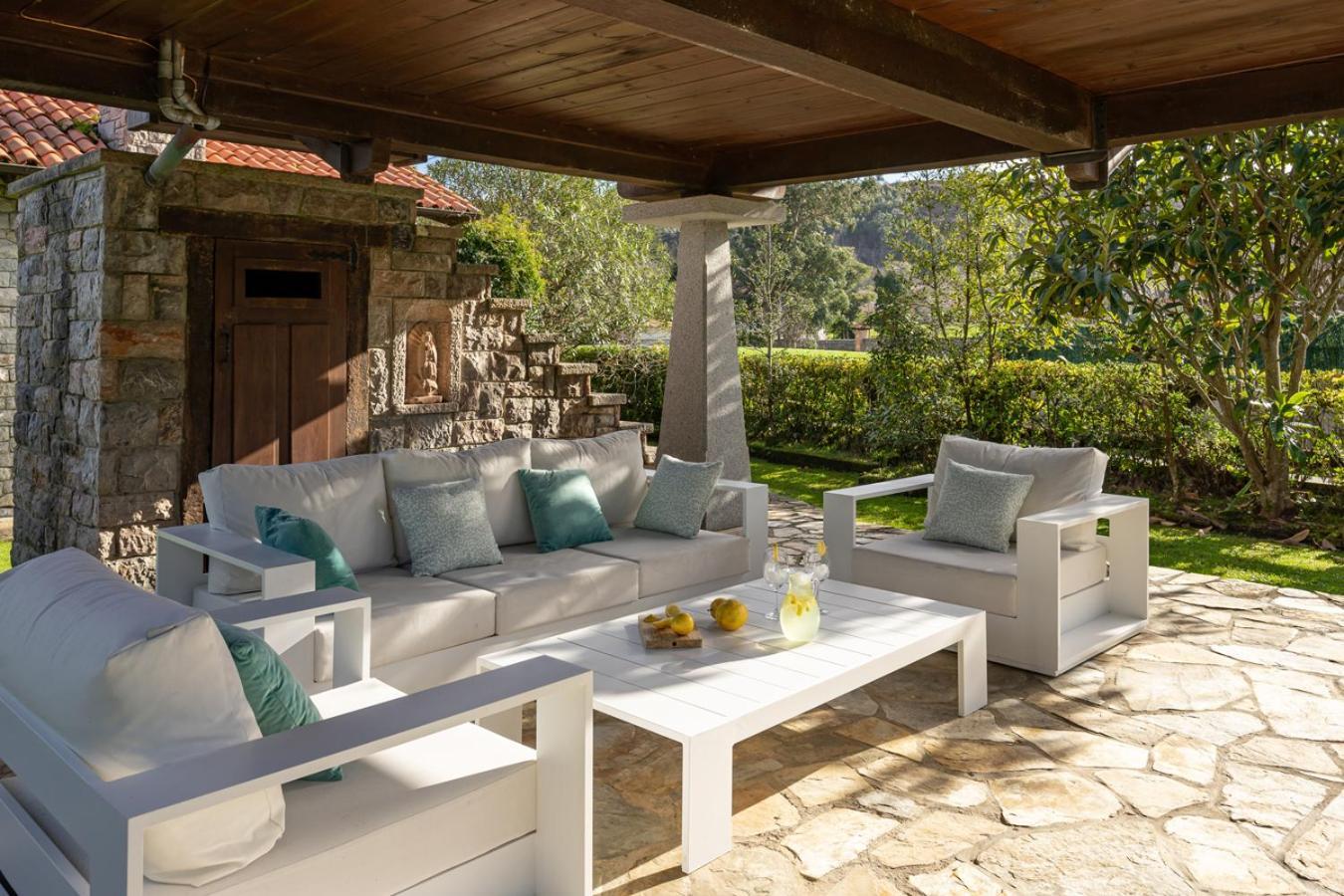 Гостьовий будинок Casa En La Costa Con Wifi Jardin Y Barbacoa Льянес Екстер'єр фото